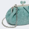 Petit sac Pasticcino effet raphia, couleur huile Petit sac Pasticcino effet raphia, couleur huile