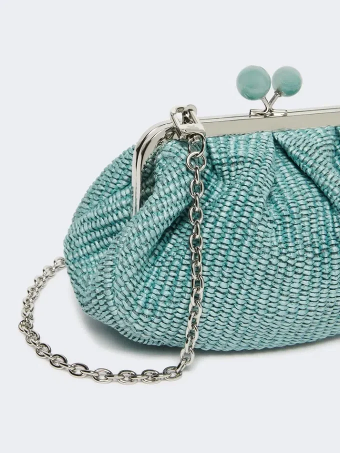 Petit sac Pasticcino effet raphia, couleur huile Petit sac Pasticcino effet raphia, couleur huile
