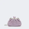 Petit sac Pasticcino effet raphia, lilas Petit sac Pasticcino effet raphia, lilas