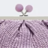 Petit sac Pasticcino effet raphia, lilas Petit sac Pasticcino effet raphia, lilas