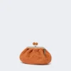 Petit sac Pasticcino effet raphia, saumon Petit sac Pasticcino effet raphia, saumon