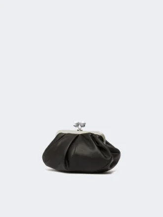 Petit sac Pasticcino en cuir d&rsquo;agneau, noir