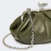 Petit sac Pasticcino en cuir d’agneau, vert foncé Petit sac Pasticcino en cuir d’agneau, vert foncé