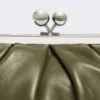 Petit sac Pasticcino en cuir d’agneau, vert foncé Petit sac Pasticcino en cuir d’agneau, vert foncé