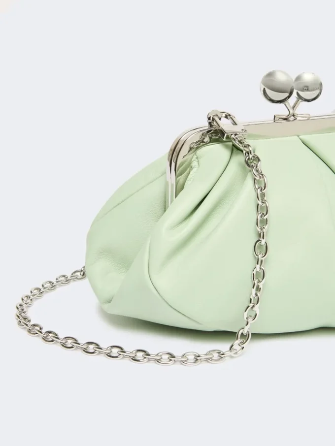Petit sac Pasticcino en cuir d’agneau, vert pastel Petit sac Pasticcino en cuir d’agneau, vert pastel