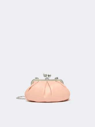 Petit sac Pasticcino en cuir de mouton, rose antique