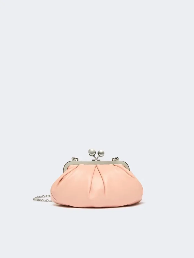 Petit sac Pasticcino en cuir de mouton, rose antique Petit sac Pasticcino en cuir de mouton, rose antique