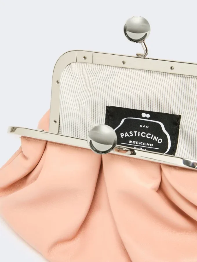Petit sac Pasticcino en cuir de mouton, rose antique Petit sac Pasticcino en cuir de mouton, rose antique