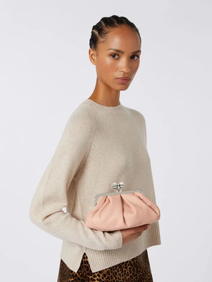 Petit sac Pasticcino en cuir de mouton, rose antique Petit sac Pasticcino en cuir de mouton, rose antique