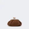 Petit sac Pasticcino en daim, marron foncé Petit sac Pasticcino en daim, marron foncé