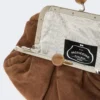 Petit sac Pasticcino en daim, marron foncé Petit sac Pasticcino en daim, marron foncé