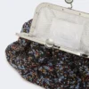 Petit sac Pasticcino en laine bouclée, couleur Avio Petit sac Pasticcino en laine bouclée, couleur Avio