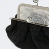 Petit sac Pasticcino en laine bouclée, noir Petit sac Pasticcino en laine bouclée, noir
