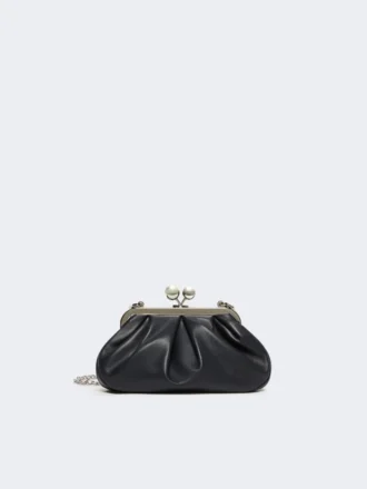 Petit sac Pasticcino en peau de mouton, bleu outremer