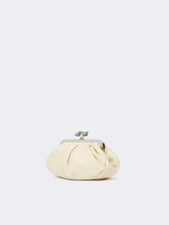 Petit sac Pasticcino en peau de mouton, ivoire