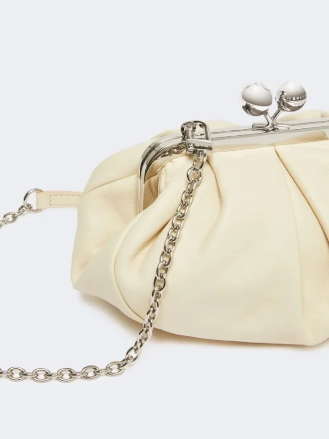 Petit sac Pasticcino en peau de mouton, ivoire Petit sac Pasticcino en peau de mouton, ivoire