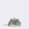 Petit sac Pasticcino en satin orné de paillettes, argent Petit sac Pasticcino en satin orné de paillettes, argent