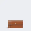 Pochette de téléphone en cuir, brun ambré Pochette de téléphone en cuir, brun ambré