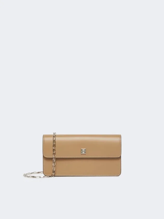 Pochette de téléphone en cuir, couleur boue Pochette de téléphone en cuir, couleur boue