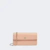 Pochette de téléphone en cuir, rose Pochette de téléphone en cuir, rose