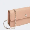 Pochette de téléphone en cuir, rose Pochette de téléphone en cuir, rose