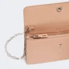 Pochette de téléphone en cuir, rose Pochette de téléphone en cuir, rose