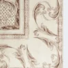 Pochette en soie imprimée, blanche