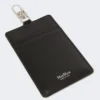 Porte-badge en cuir, noir Porte-badge en cuir, noir