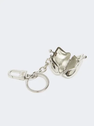Porte-clés sac Pasticcino, argent