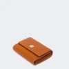 Portefeuille en cuir, couleur rouille Portefeuille en cuir, couleur rouille