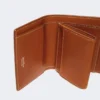 Portefeuille en cuir, couleur rouille Portefeuille en cuir, couleur rouille