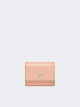 Portefeuille en cuir, rose