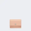 Portefeuille en cuir, rose Portefeuille en cuir, rose