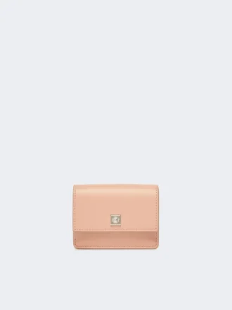 Portefeuille en cuir, rose