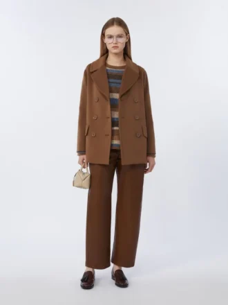 Pull en alpaga et laine, beige Pull en alpaga et laine, beige
