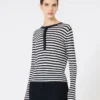 Pull en cachemire coupe ajustée, ivoire Pull en cachemire coupe ajustée, ivoire