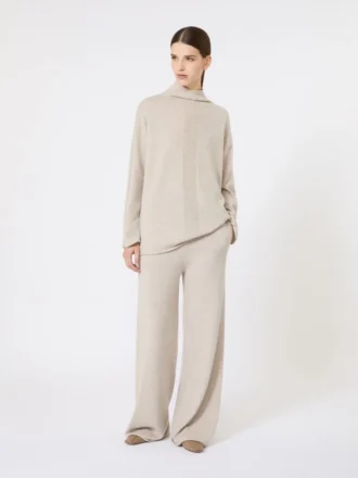 Pull en laine de cachemire, beige