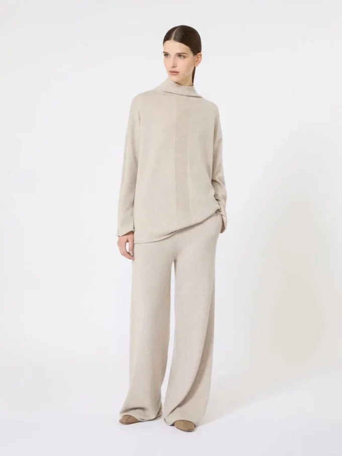 Pull en laine de cachemire, beige Pull en laine de cachemire, beige