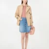Trench-coat court en gabardine déperlante, beige Trench-coat court en gabardine déperlante, beige