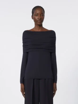 Pull léger en cachemire, bleu outremer