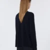Pull oversize en laine, bleu outremer