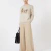 Pull oversize en laine et cachemire, albino Pull oversize en laine et cachemire, albino