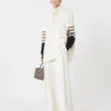 Pull oversize en maille de laine, ivoire Pull oversize en maille de laine, ivoire