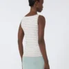 Pull sans manches en crêpe de viscose, rose Pull sans manches en crêpe de viscose, rose