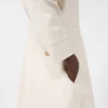 Robe chemise en denim bull coton, couleur sable Robe chemise en denim bull coton, couleur sable