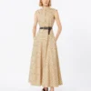 Robe chemise en popeline imprimée, style colonial Robe chemise en popeline imprimée, style colonial