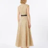 Robe chemise en popeline imprimée, style colonial Robe chemise en popeline imprimée, style colonial
