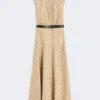 Robe chemise en popeline imprimée, style colonial Robe chemise en popeline imprimée, style colonial