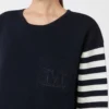 Robe courte en laine, bleu outremer Robe courte en laine, bleu outremer