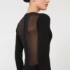 Robe en fil de viscose, noir Robe en fil de viscose, noir